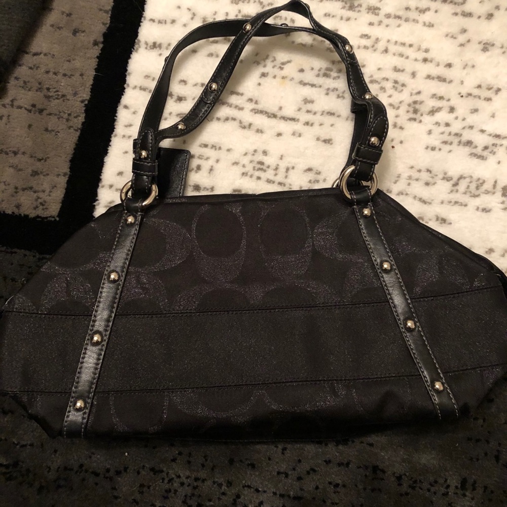 Black Coach Handbag